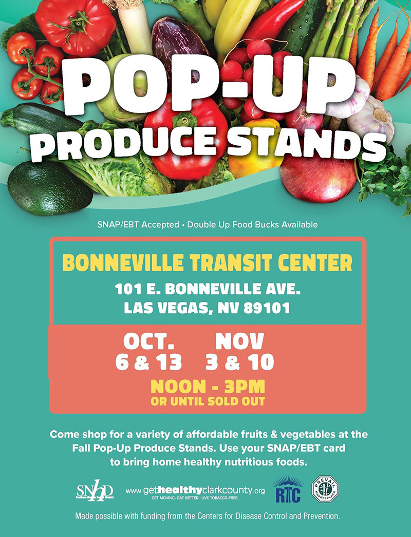 Health District Pop-up Produce Fall 2026 flier
