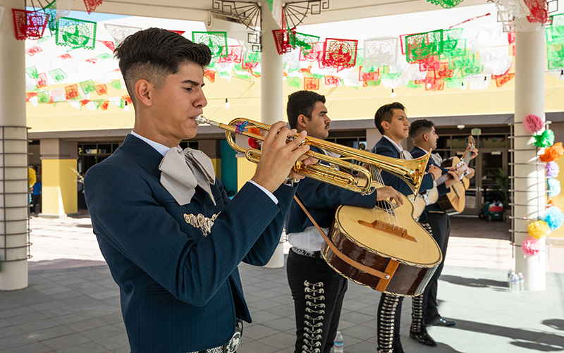 East Las Vegas Fall Festival with mariachis