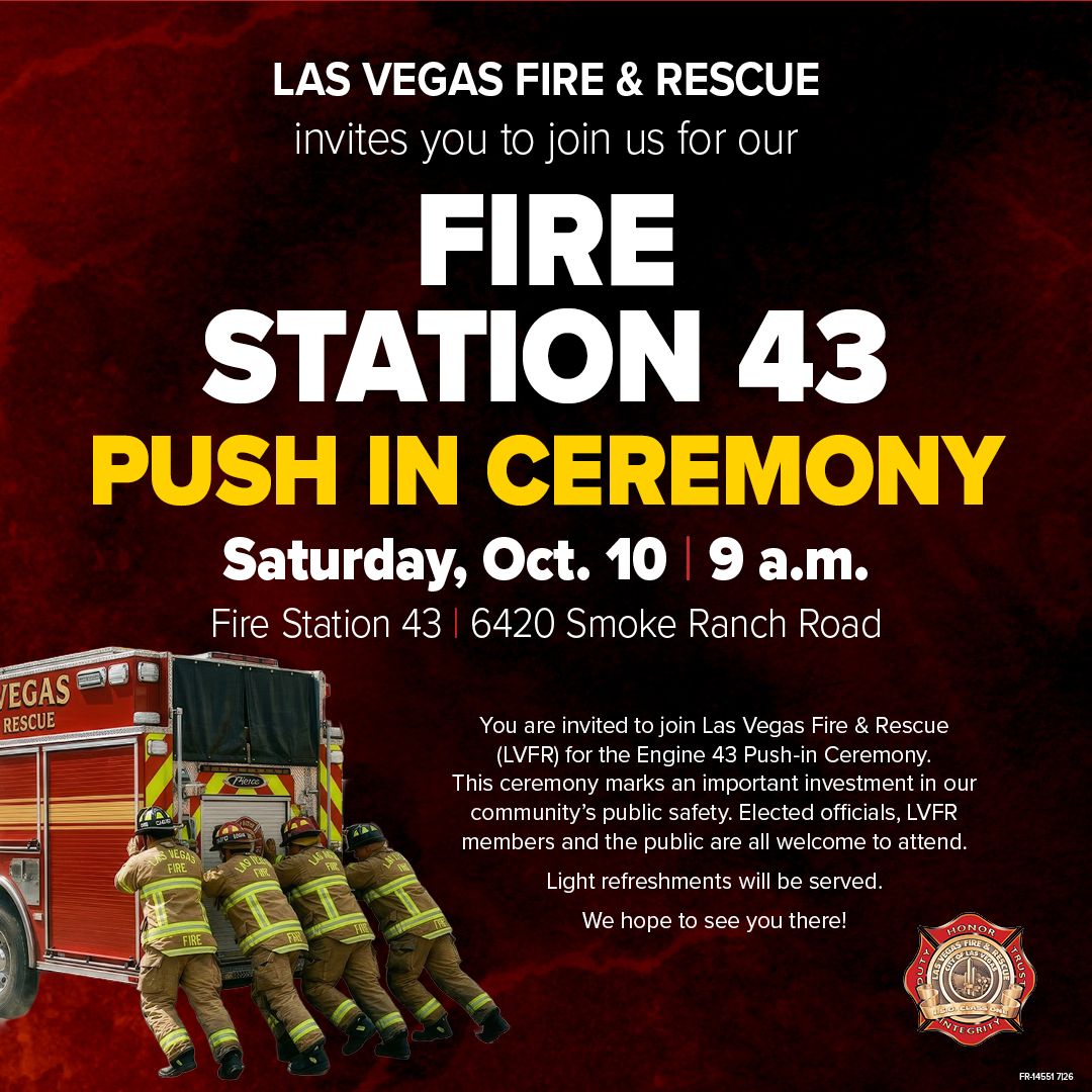 Fire Station 43 Push In Ceremony