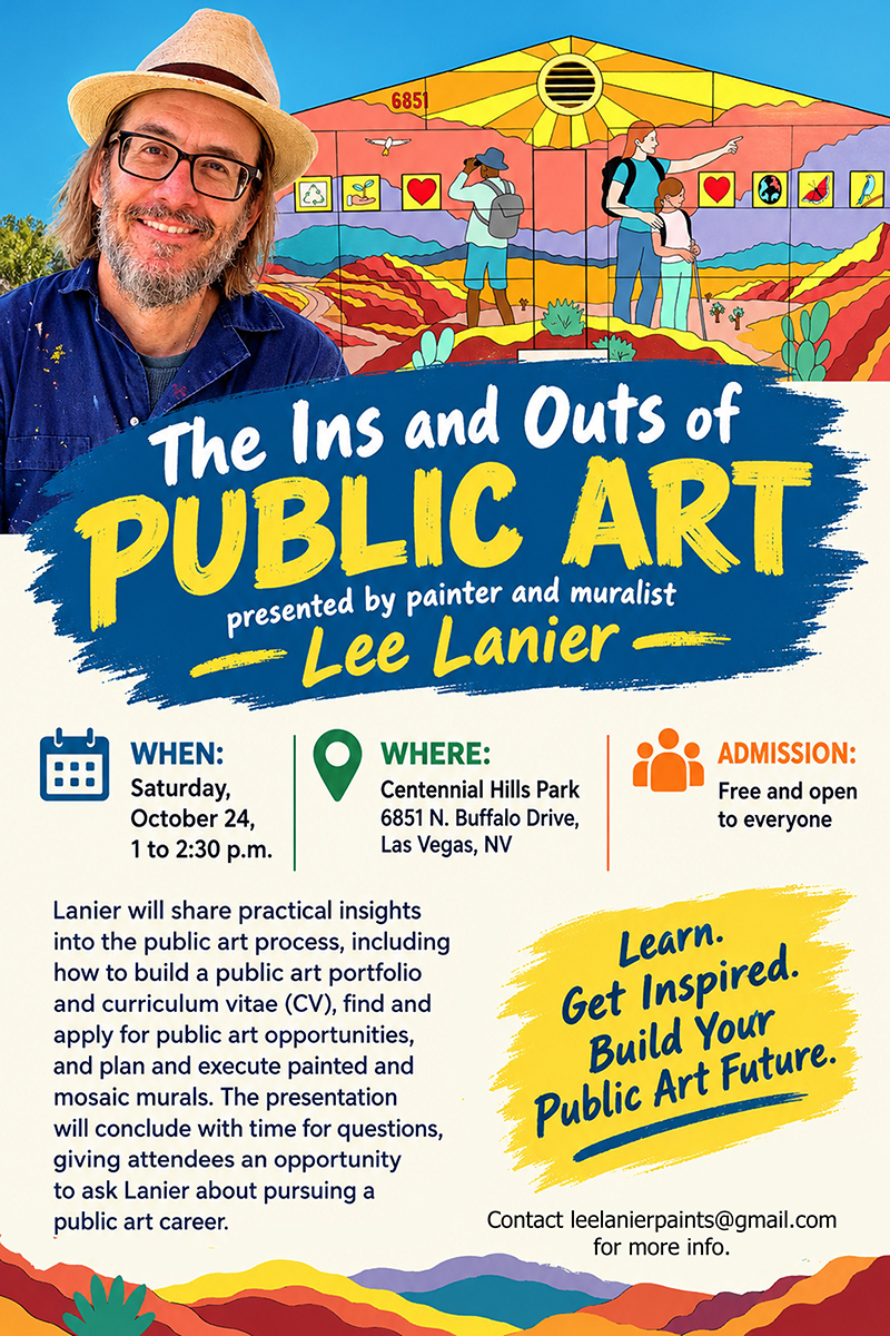 Lee Lanier lecture flier 2026