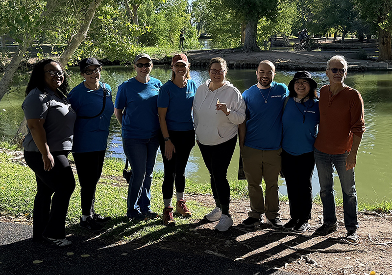 City volunteers at Floyd Lamb Park at Tule Springs October 2026
