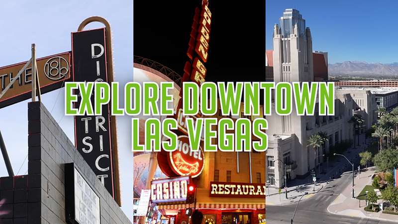 Screenshot Explore Downtown Las Vegas video