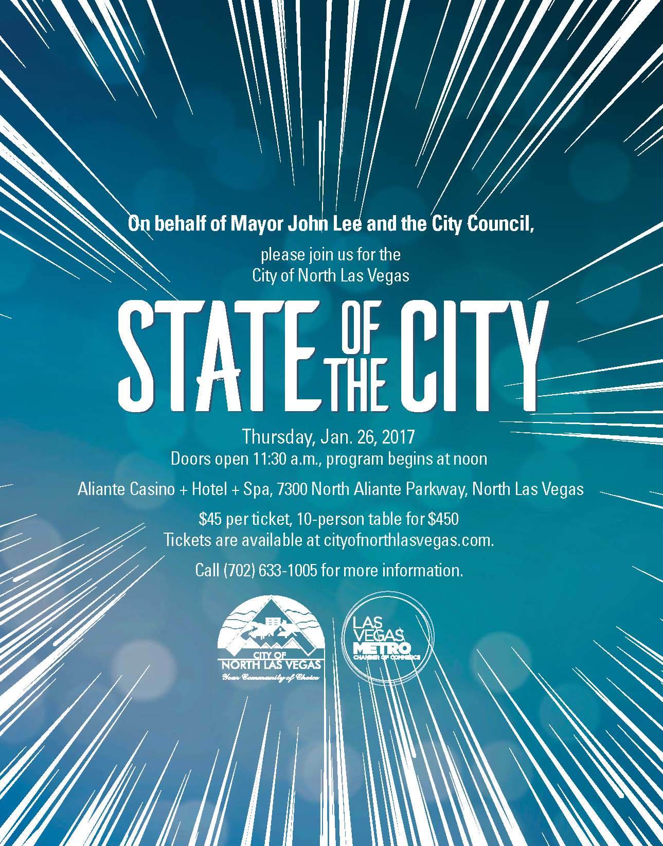 2017 State of the City Invitation