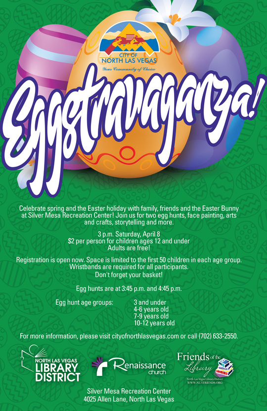 Eggstravaganza Flyer