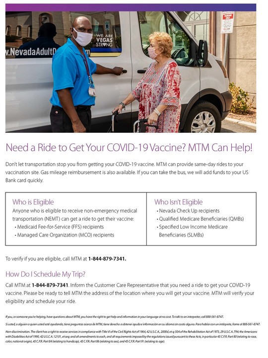 COVID transportation