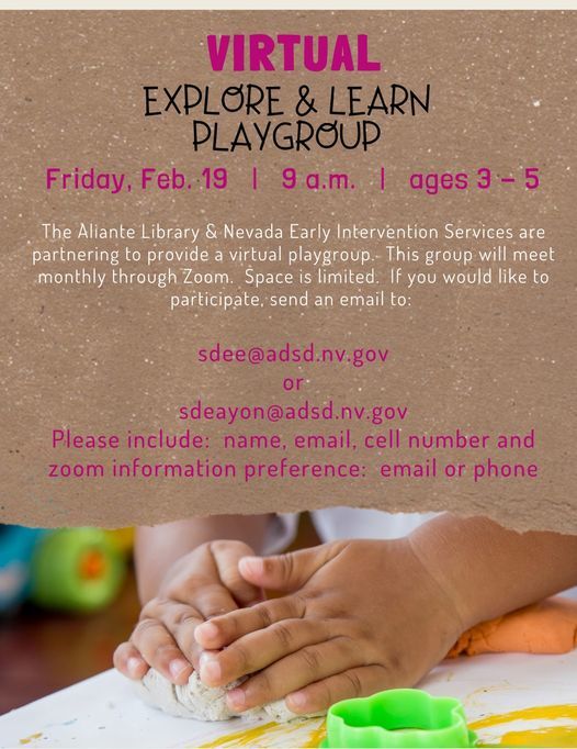 playgroup flyer
