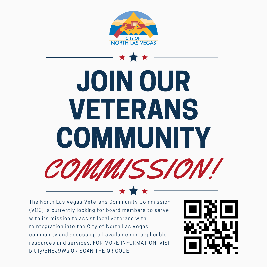 Veterans Community Commission flyer