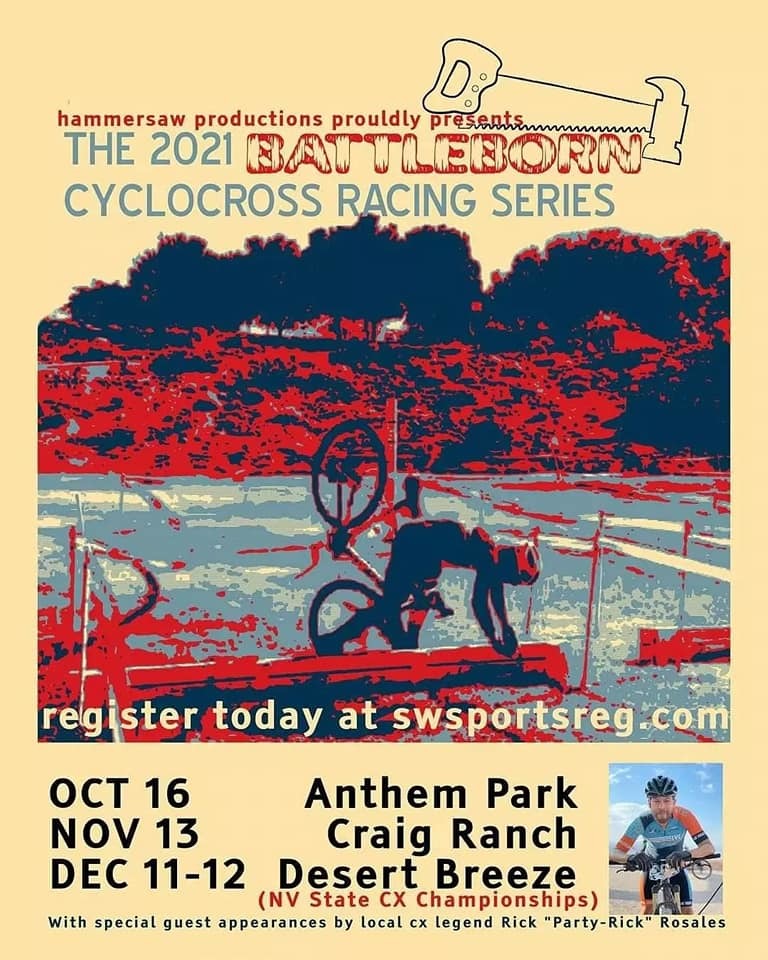 Battleborn Cyclocross Racing Series flyer 