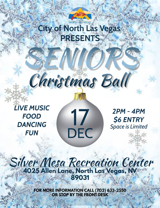 Senior holiday party