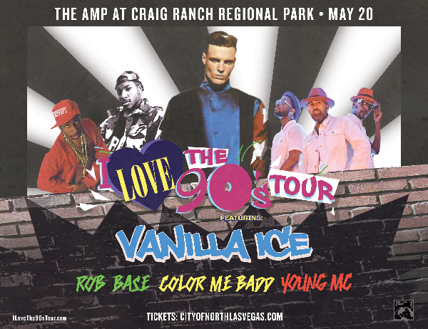 The I Love the 90s Tour flyer
