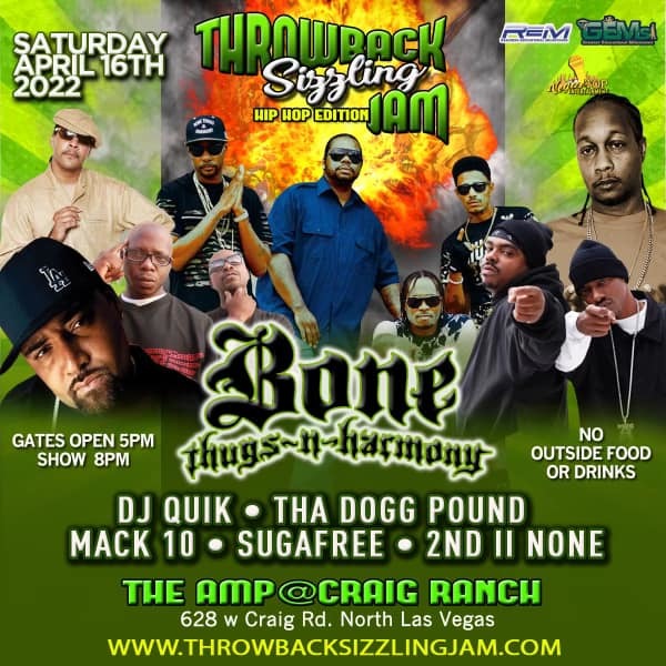 Throwback Sizzling Jam: Hip Hop Edition 