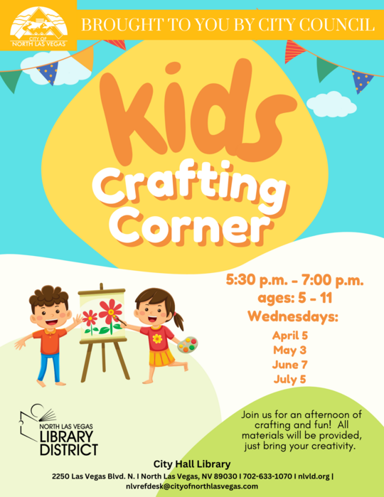 KID CRAFTS CORNER MAY '23