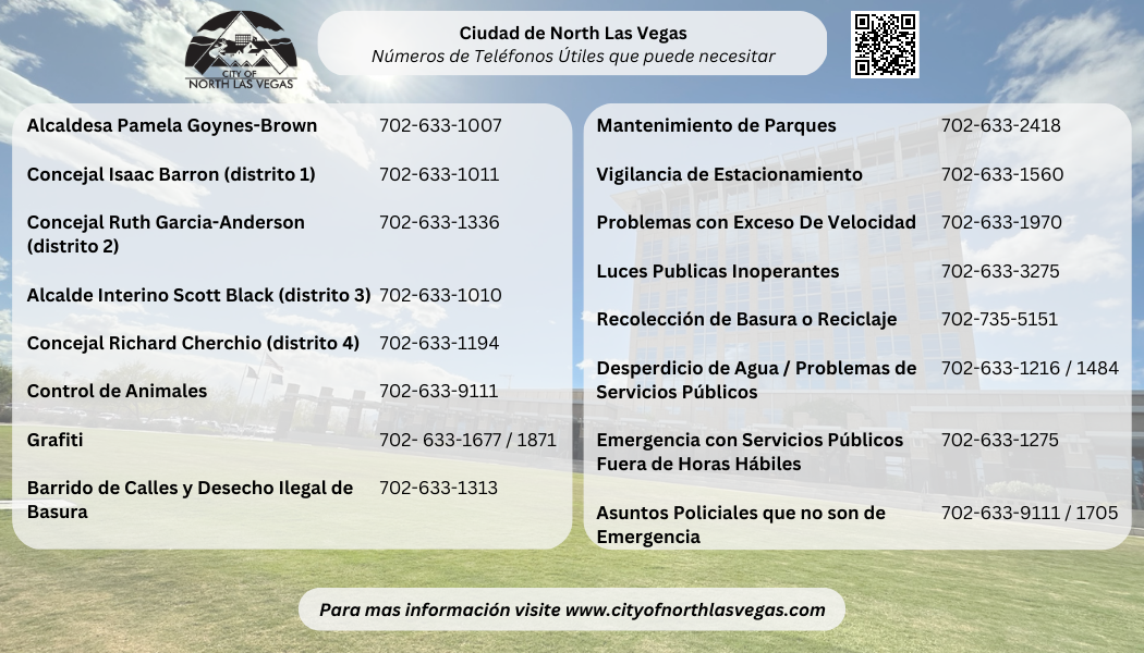 Contact List - SPANISH