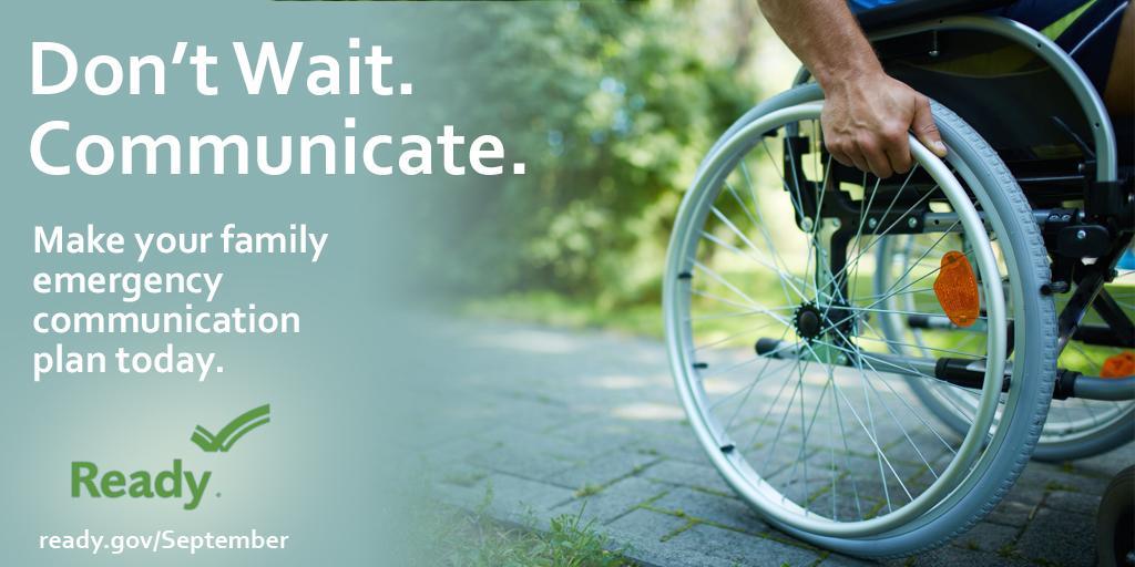 Don't Wait. Communicate.