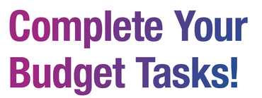 FY27 Budget Tasks