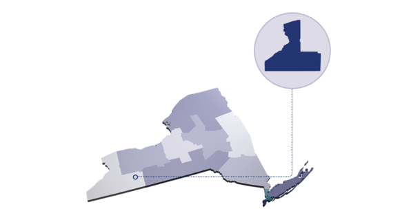 Western NY Map