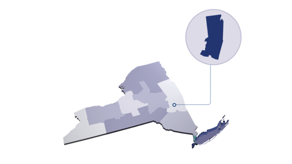 NYS Capital Region map