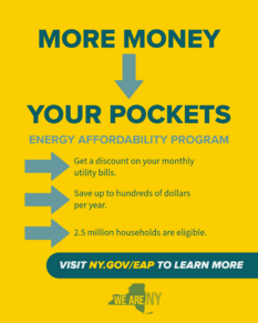 Energy Affordability Program infographic