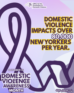 Domestic violence impacts over 80,000 New Yorkers per year