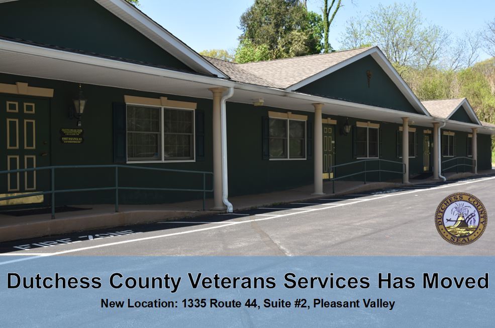 Dutchess County Veterans Services has Moved!