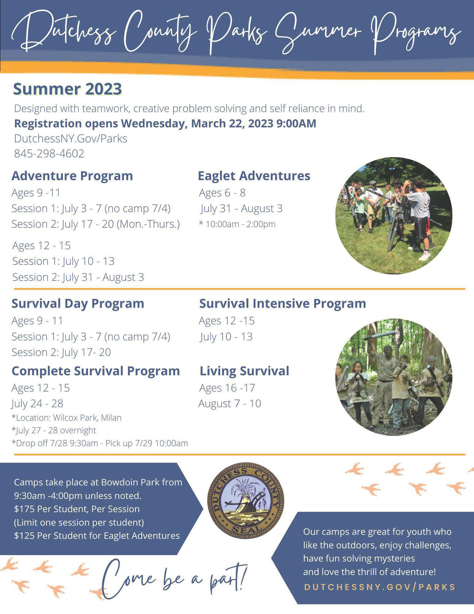 Dutchess County Parks’ Popular Summer Naturalist Programming Returns