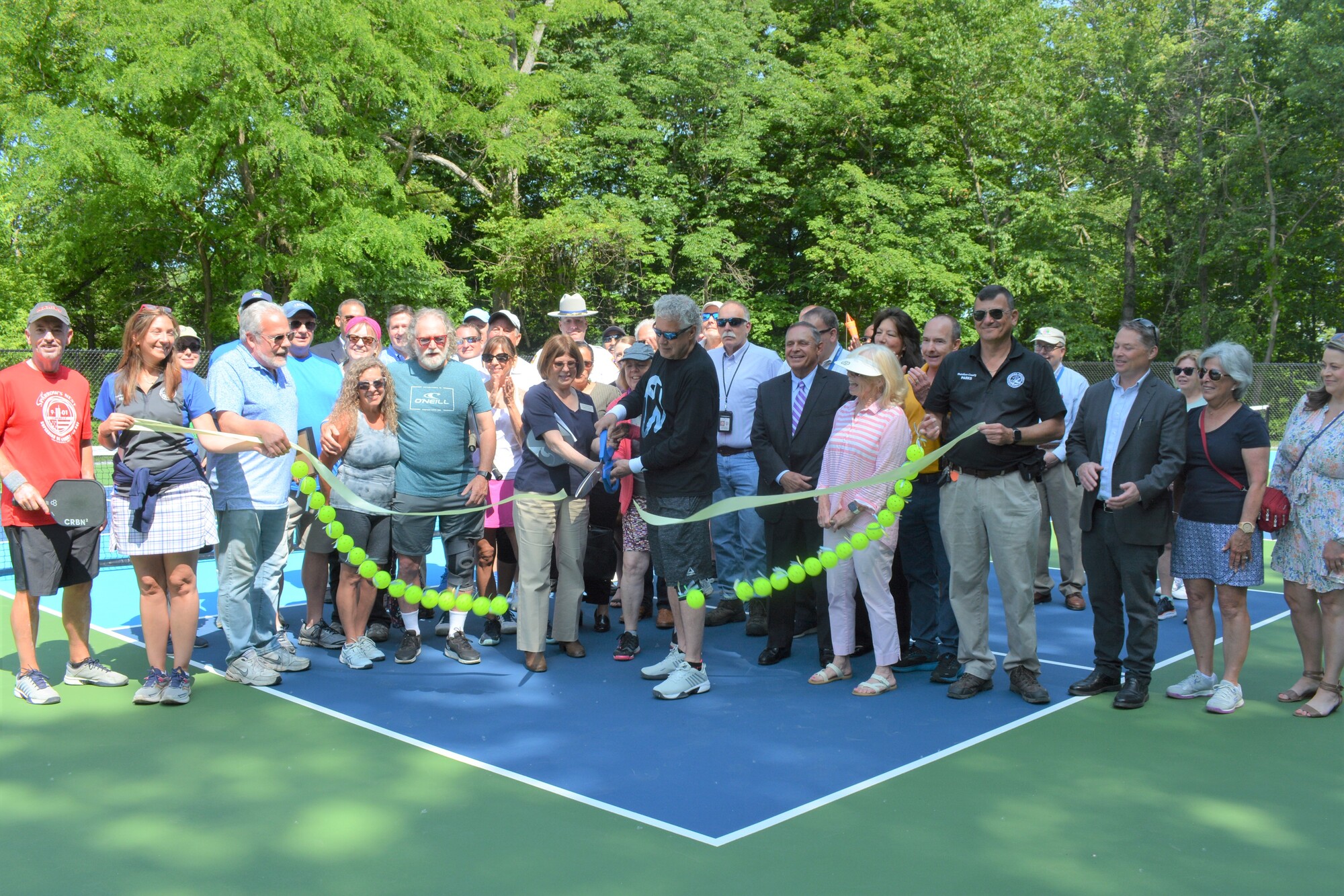 Pickleball Courts Ribbon Cutting