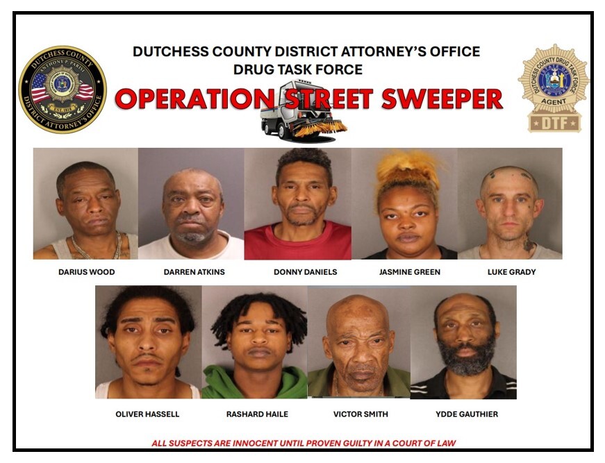 Operation Street Sweeper Mug Shots