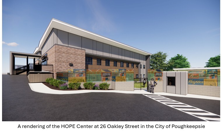 A rendering of the HOPE Center