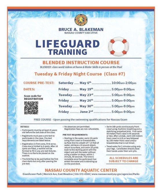 Job Opportunity with Nassau County Parks