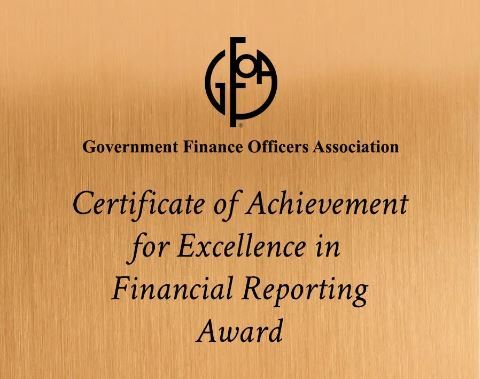 GFOA Award Image