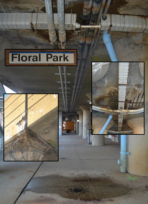 Crumbling LIRR Stations