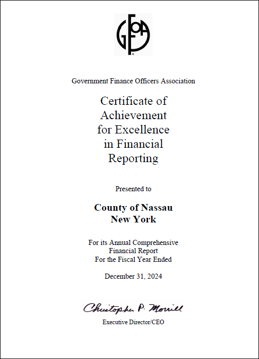 NC GFOA Award