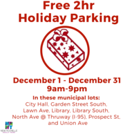 Holiday Free Parking 