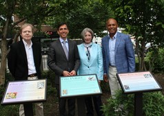 Mariano Rivera and his Walk of Fame Plaque