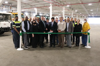DPW Ribbon Cutting group shot