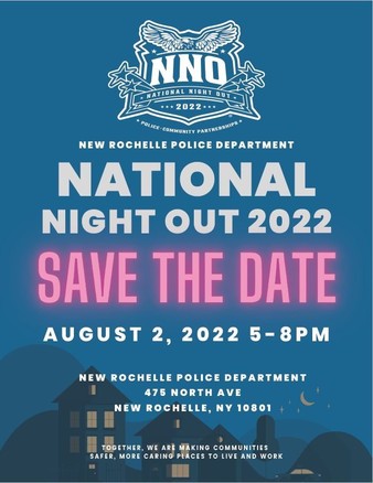 National Night Out save the date flyer