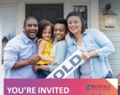 DPAP graphic- family holding 'sold' sign