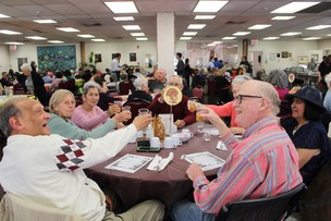 Senior luncheon for Thanksgiving