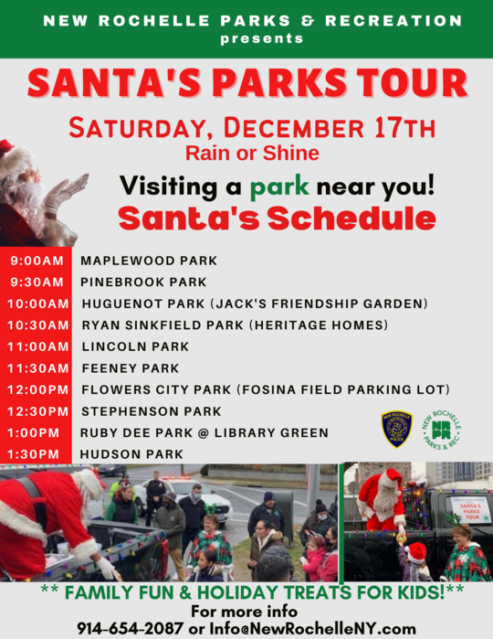 Santa's Parks Tour