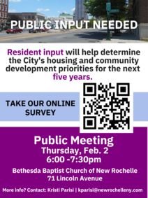 Public Input needed English