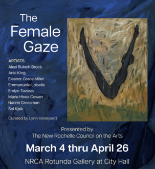 The Female Gaze poster graphic