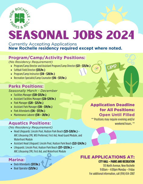 Seasonal Jobs flyer