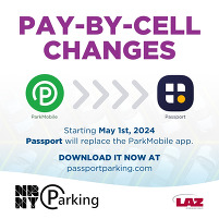 Pay-by-cell changes