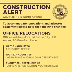 construction alert office relocations