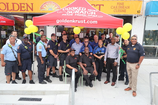 Golden Crust group shot with PD, FD