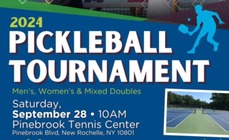 Pickleball tournament flyer