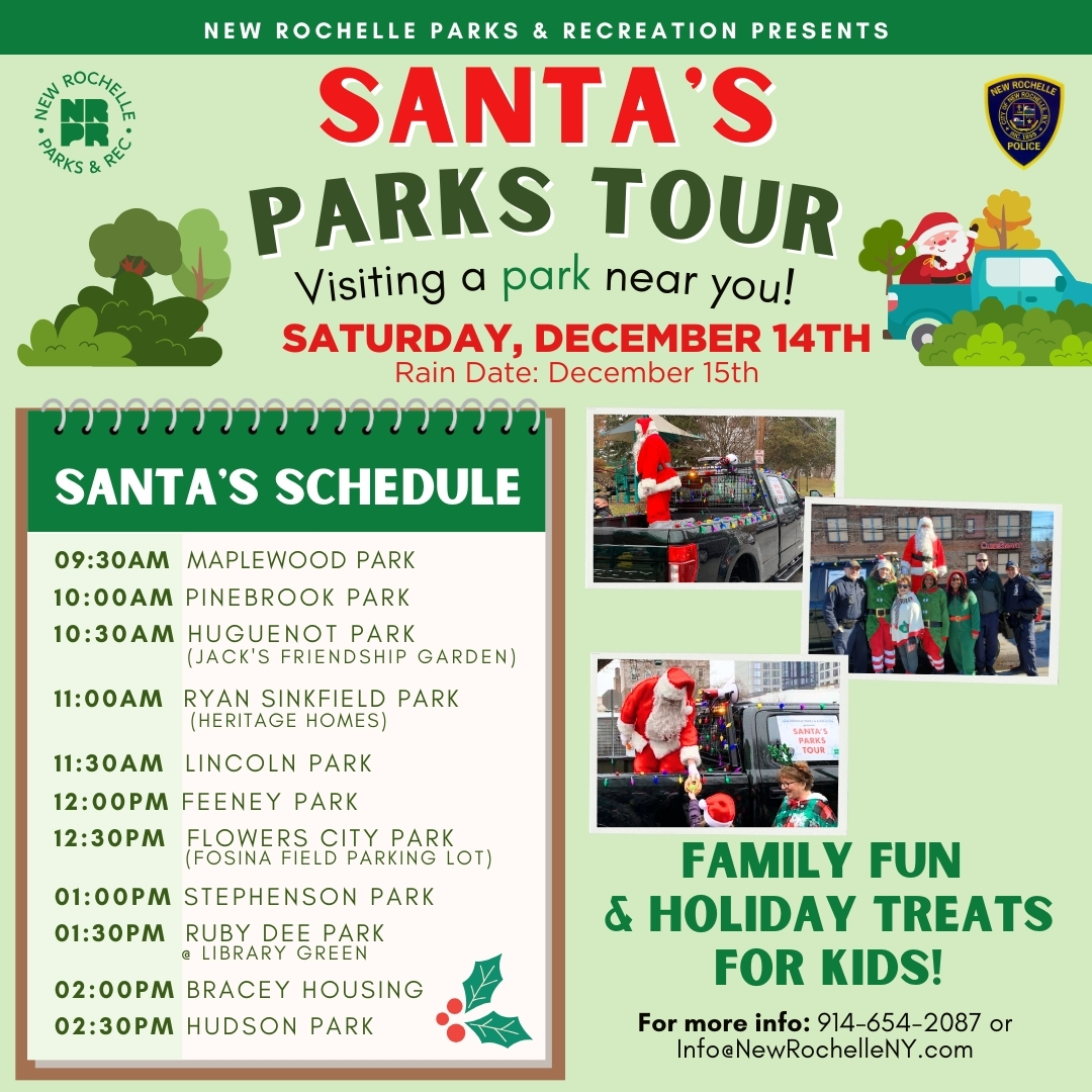 Santa Parks Tour 2024