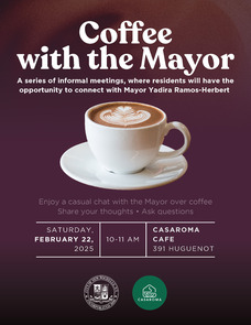 Cofee with the mayor