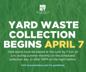 yard waste collection graphic