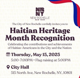 Haitian Heritage Month Recognition save the date